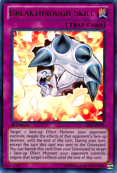 Breakthrough Skill [CBLZ-EN078] Ultra Rare 