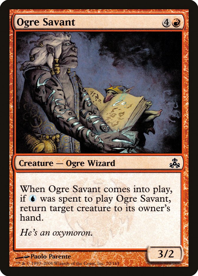 Ogre Savant [Guildpact] 