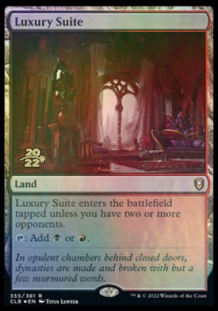 Luxury Suite [Commander Legends: Battle for Baldur's Gate Prerelease Promos] 