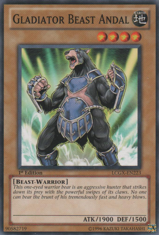 Gladiator Beast Andal [LCGX-EN223] Common 