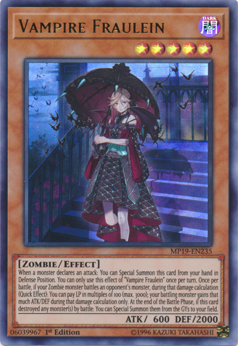 Vampire Fraulein [MP19-EN235] Ultra Rare 