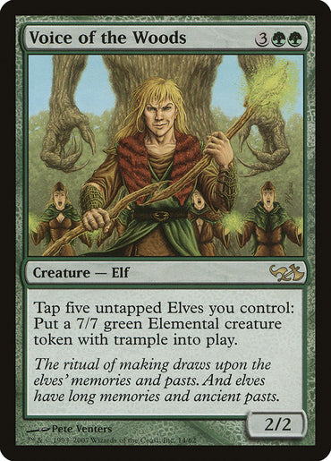 Voice of the Woods [Duel Decks: Elves vs. Goblins] 