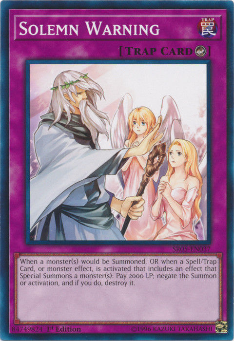 Solemn Warning [SR05-EN037] Common 