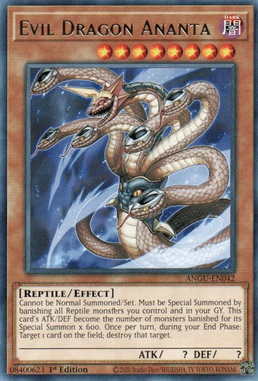 Evil Dragon Ananta (Rare) [ANGU-EN042] Rare 