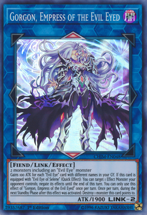 Gorgon, Empress of the Evil Eyed [CHIM-EN048] Super Rare 
