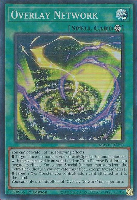 Overlay Network [MAZE-EN020] Super Rare 