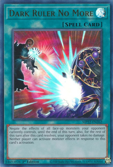 Dark Ruler No More [MP22-EN262] Ultra Rare 