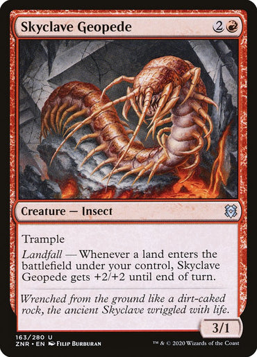 Skyclave Geopede [Zendikar Rising] 