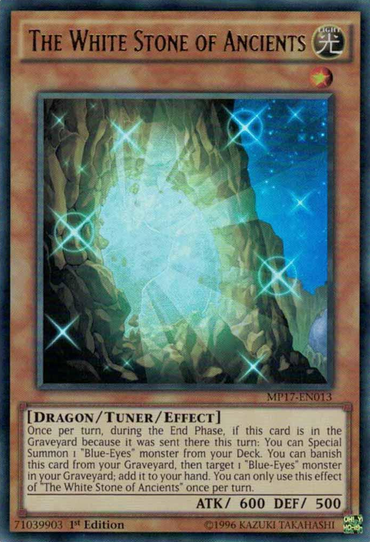 The White Stone of Ancients [MP17-EN013] Ultra Rare 