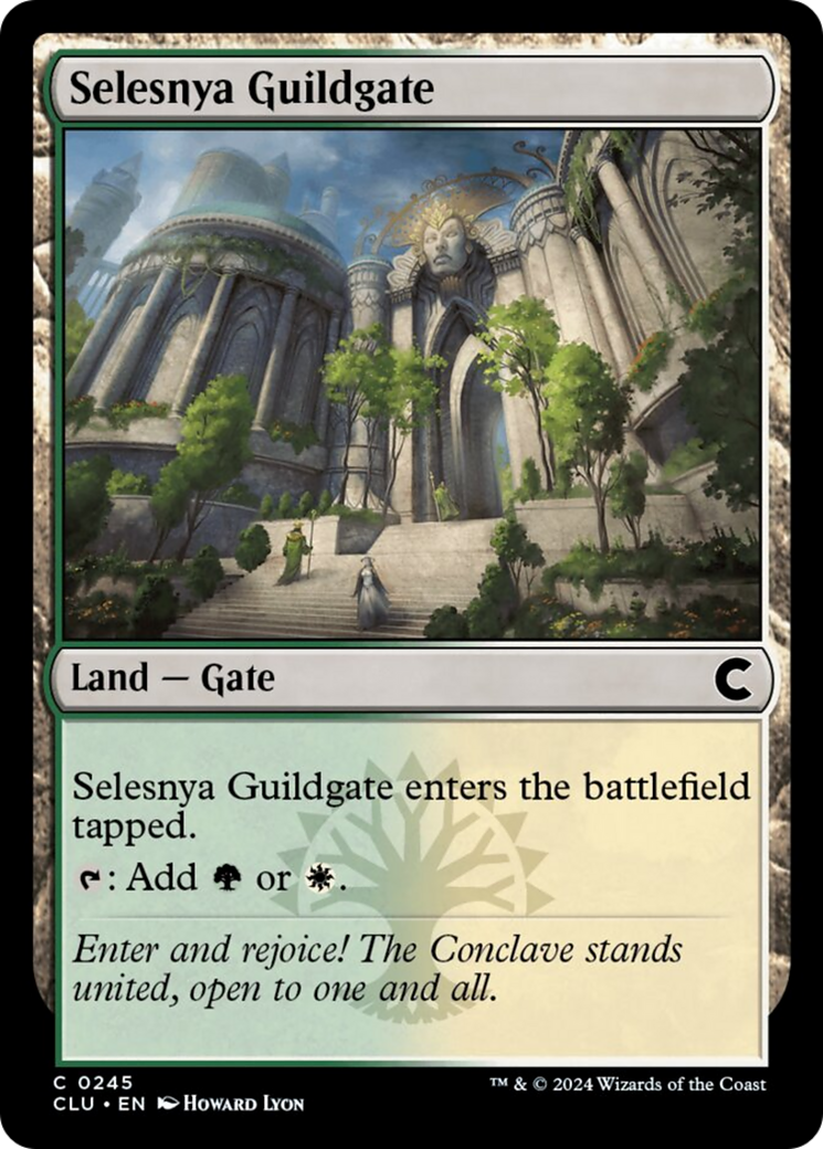 Selesnya Guildgate [Ravnica: Clue Edition] 