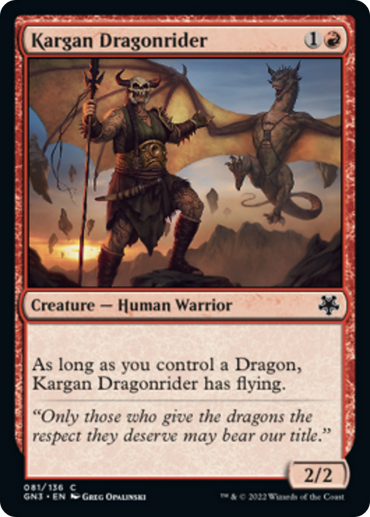 Kargan Dragonrider [Game Night: Free-for-All] 