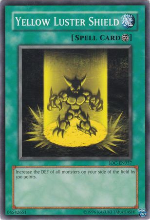 Yellow Luster Shield [IOC-EN037] Common 