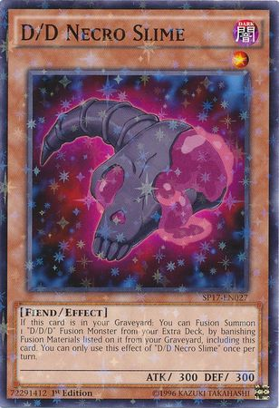 D/D Necro Slime [SP17-EN027] Starfoil Rare 