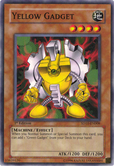 Yellow Gadget [SD10-EN008] Common 