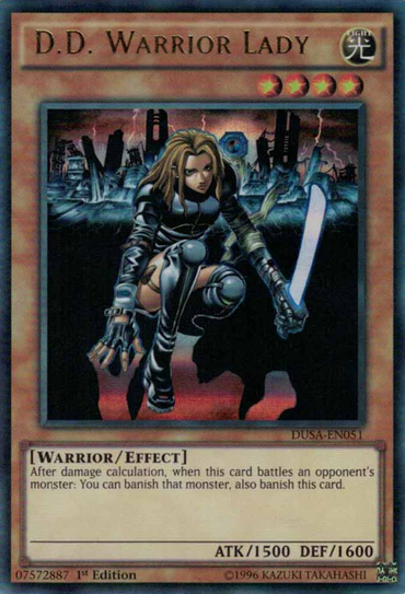DD Warrior Lady [DUSA-EN051] Ultra Rare 