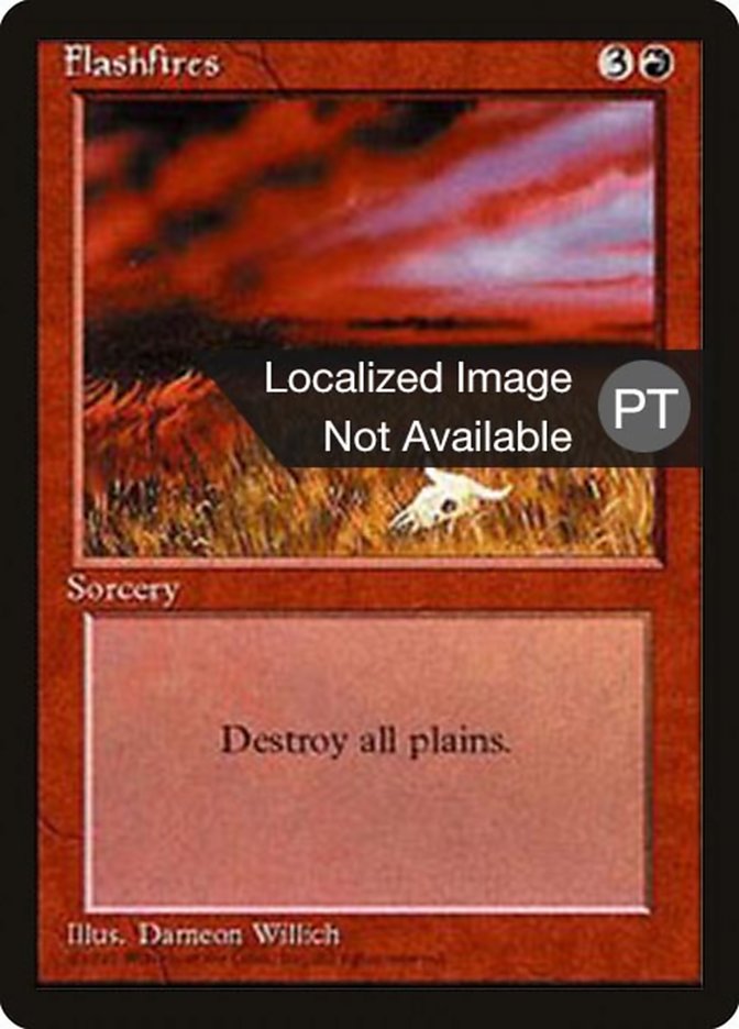 Flashfires [Fourth Edition (Foreign Black Border)] 