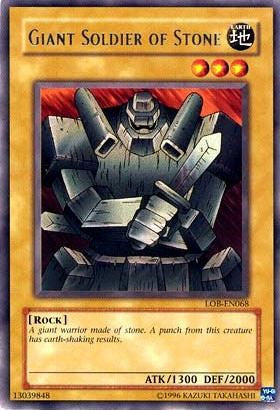 Giant Soldier of Stone [LOB-EN068] Rare 