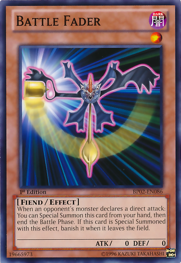 Battle Fader [BP02-EN086] Mosaic Rare 