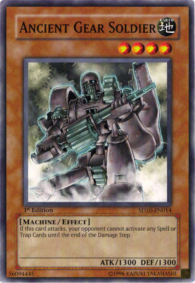 Ancient Gear Soldier [SD10-EN014] Common 