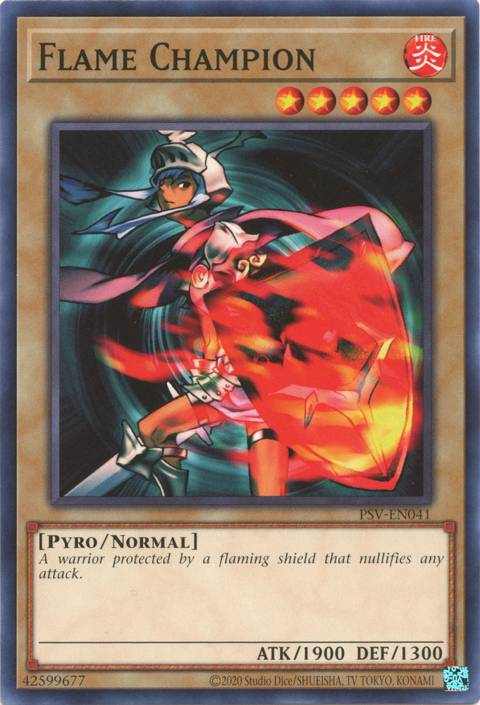 Flame Champion (25th Anniversary) [PSV-EN041] Common 
