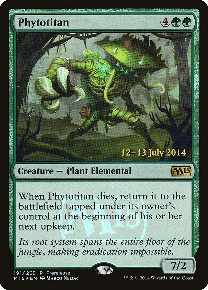 Phytotitan [Magic 2015 Prerelease Promos] 