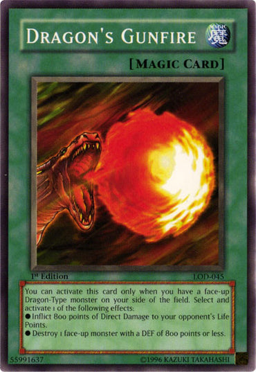 Dragon's Gunfire [LOD-045] Common 