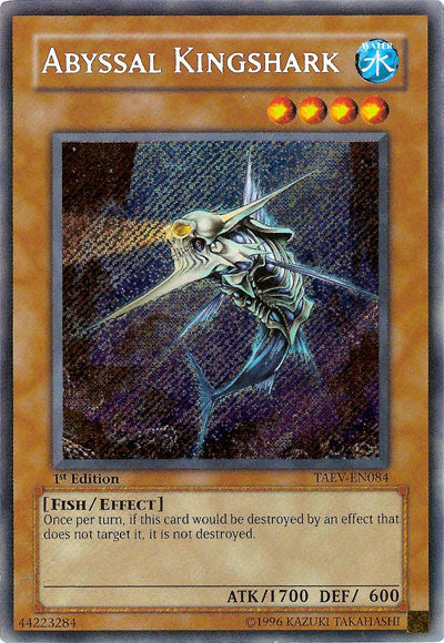 Abyssal Kingshark [TAEV-EN084] Secret Rare 
