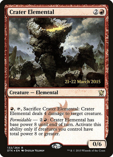 Elemental Crater [Dragons of Tarkir Prerelease Promos] 