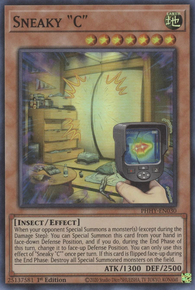Sneaky "C" [PHHY-EN030] Super Rare 
