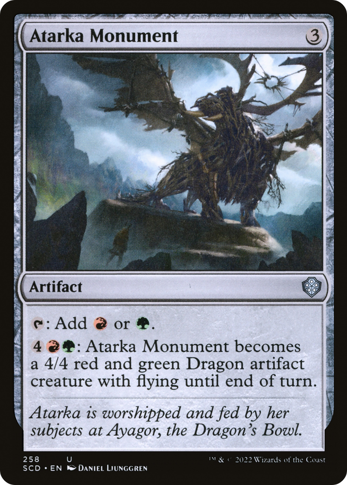 Atarka Monument [Starter Commander Decks] 