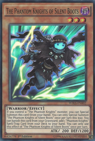 The Phantom Knights of Silent Boots [WIRA-EN002] Super Rare 