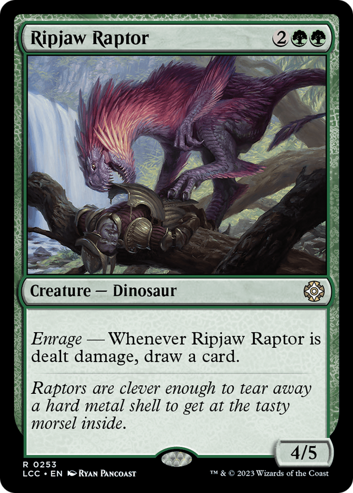 Ripjaw Raptor [The Lost Caverns of Ixalan Commander] 