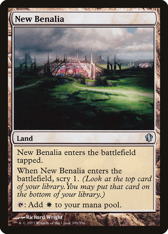 New Benalia [Commander 2013] 