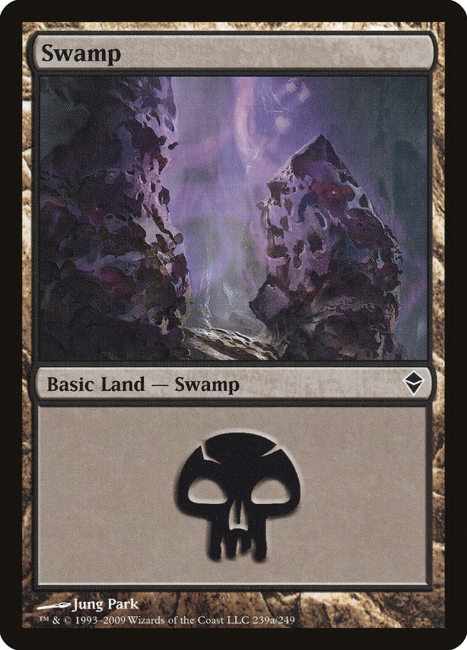 Swamp (239a) [Zendikar] 