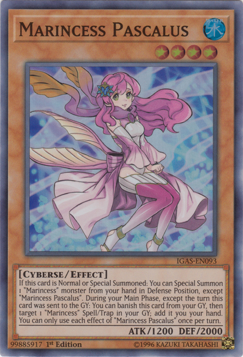 Marincess Pascalus [IGAS-EN093] Super Rare 
