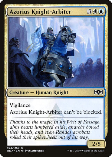 Azorius Knight-Arbiter [Ravnica Allegiance] 