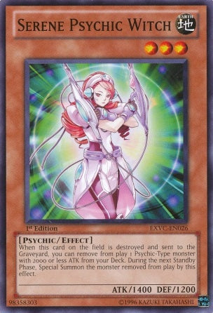 Serene Psychic Witch [EXVC-EN026] Common 