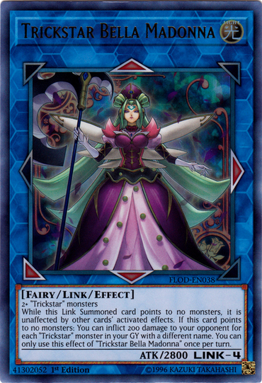 Trickstar Bella Madonna [FLOD-EN038] Ultra Rare 