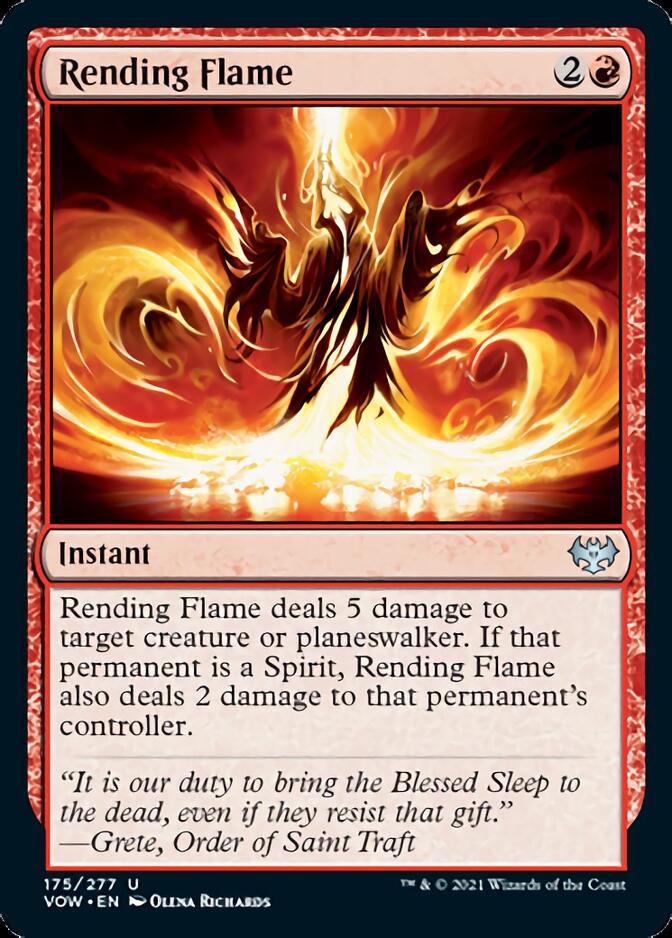 Rending Flame [Innistrad: Crimson Vow] 