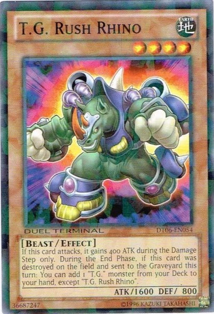 TG Rush Rhino [DT06-EN054] Common 