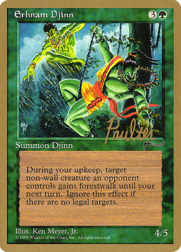 Erhnam Djinn (Preston Poulter) [Pro Tour Collector Set] 