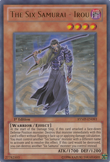 The Six Samurai - Irou [RYMP-EN093] Ultra Rare 