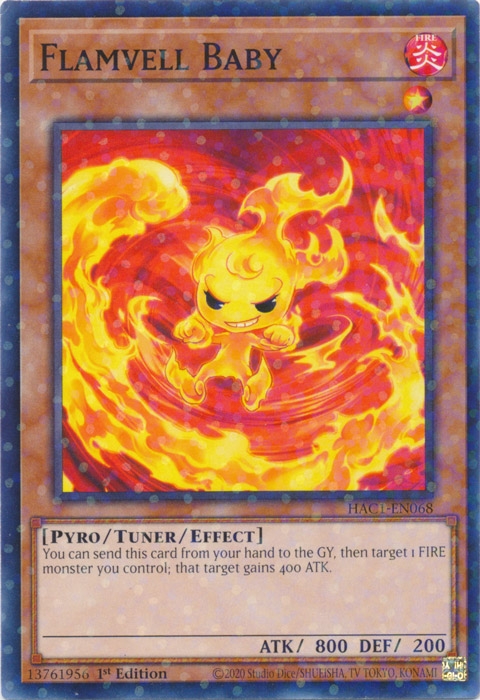 Flamvell Baby (Duel Terminal) [HAC1-EN068] Common 