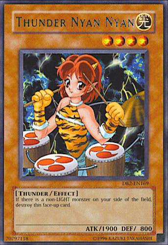 Thunder Nyan Nyan [DB2-EN169] Rare 