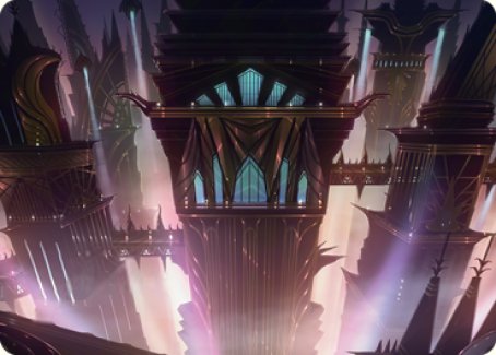 Skybridge Towers Art Card [Streets of New Capenna Art Series] 