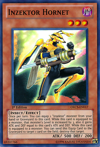 Inzektor Hornet [ORCS-EN017] Super Rare 