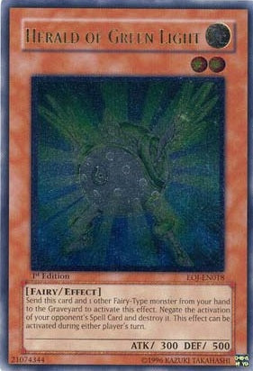 Herald of Green Light [EOJ-EN018] Ultimate Rare 
