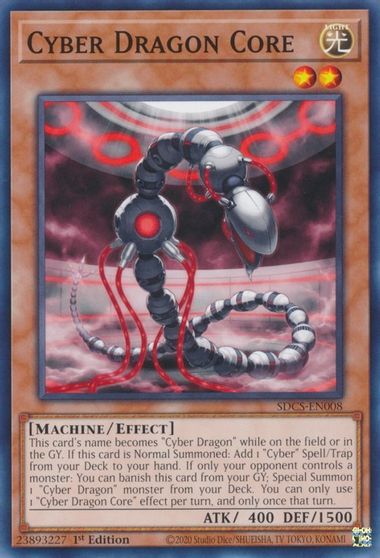 Cyber ​​Dragon Core [SDCS-EN008] Common 