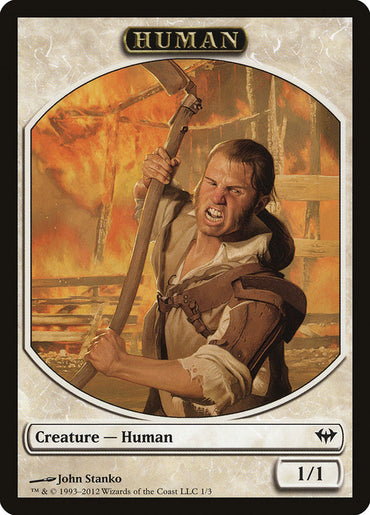 Human Token [Dark Ascension Tokens] 