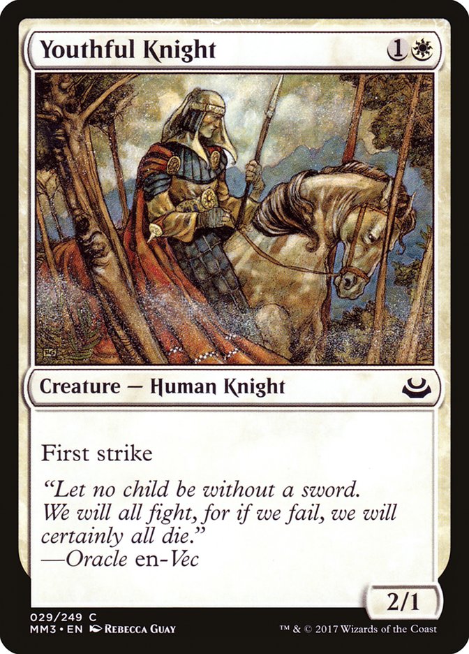 Youthful Knight [Modern Masters 2017] 